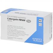 Cabergolin-TEVA 1mg Tabletten (40 Stück) im Preisvergleich
